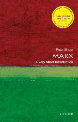 Cover Image for Marx: A Very Short Introduction -- Peter Singer, Paperback
