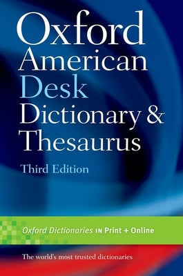 Cover Image for Oxford American Desk Dictionary and Thesaurus -- Oxford, Hardcover