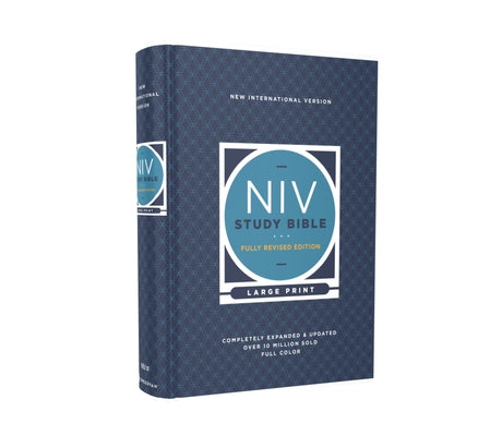 Cover Image for NIV Study Bible, Fully Revised Edition, Large Print, Hardcover, Red Letter, Comfort Print -- Kenneth L. Barker, Hardcover