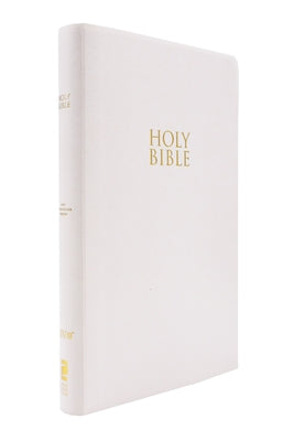 Cover Image for Niv, Gift and Award Bible, Leather-Look, White, Red Letter Edition, Comfort Print -- Zondervan, Paperback