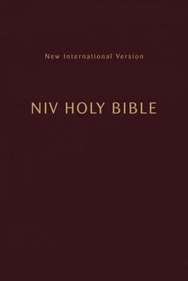 Cover Image for Niv, Holy Bible, Compact, Paperback, Burgundy, Comfort Print -- Zondervan, Paperback