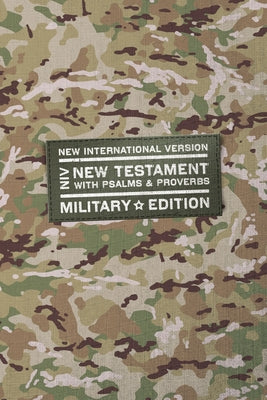 Cover Image for Niv, New Testament with Psalms and Proverbs, Military Edition, Compact, Paperback, Military Camo, Comfort Print -- Zondervan, Paperback