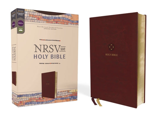 Cover Image for Nrsvue, Holy Bible, Leathersoft, Burgundy, Comfort Print -- Zondervan, Imitation Leather