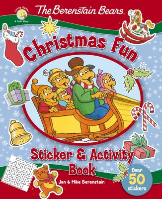 Cover Image for The Berenstain Bears Christmas Fun Sticker and Activity Book -- Jan Berenstain, Paperback