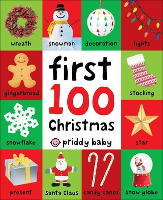 Cover Image for First 100 Christmas Words -- Roger Priddy, Board Books