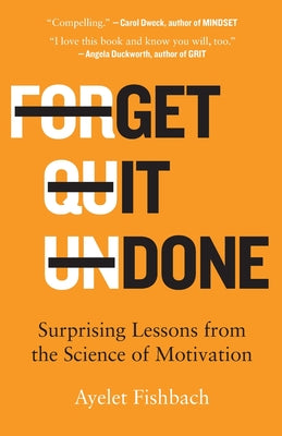 Cover Image for Get It Done -- Ayelet Fishbach, Paperback