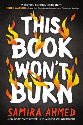 Cover Image for This Book Won't Burn -- Samira Ahmed, Paperback