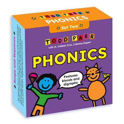 Cover Image for Todd Parr Phonics: Set Two: Blends and Digraphs (12 Books for New Readers) -- Todd Parr, Paperback