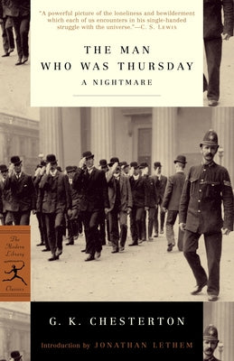 Cover Image for The Man Who Was Thursday: A Nightmare -- G. K. Chesterton, Paperback