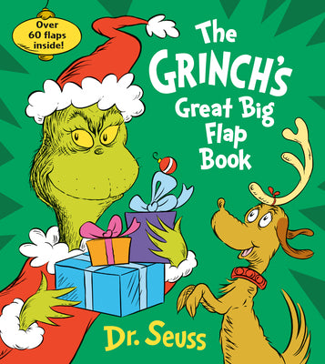Cover Image for The Grinch's Great Big Flap Book: Over 60 Lift-The-Flaps Inside! -- Dr Seuss, Board Books