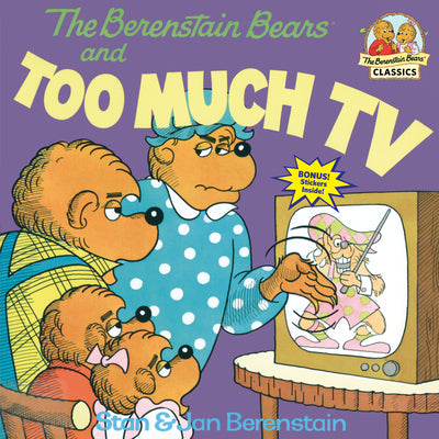 Cover Image for The Berenstain Bears and Too Much TV -- Stan Berenstain, Paperback