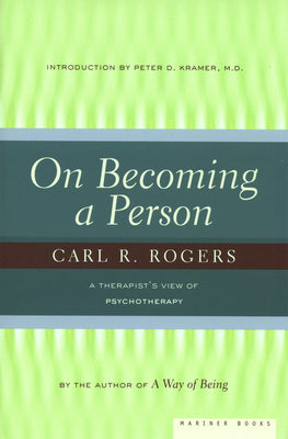 Cover Image for On Becoming a Person: A Therapist's View of Psychotherapy -- Carl Rogers, Paperback