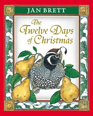 Cover Image for The Twelve Days of Christmas -- Jan Brett, Board Book