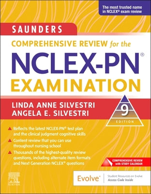 Cover Image for Saunders Comprehensive Review for the Nclex-Pn(r) Examination -- Linda Anne Silvestri, Paperback