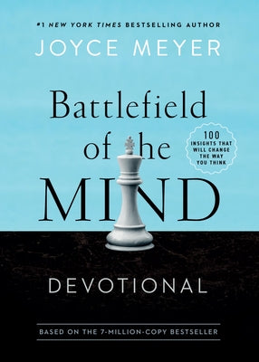Cover Image for Battlefield of the Mind Devotional: 100 Insights That Will Change the Way You Think -- Joyce Meyer, Hardcover
