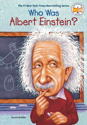 Cover Image for Who Was Albert Einstein? -- Jess Brallier, Paperback