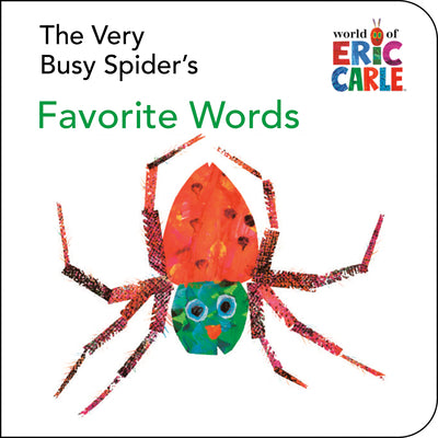 Cover Image for The Very Busy Spider's Favorite Words: A Mini-Board Book -- Eric Carle, Board Books