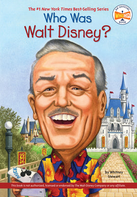 Cover Image for Who Was Walt Disney? -- Whitney Stewart, Paperback