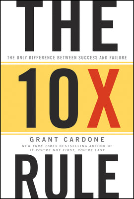 Cover Image for The 10x Rule: The Only Difference Between Success and Failure -- Grant Cardone, Hardcover