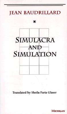Cover Image for Simulacra and Simulation -- Jean Baudrillard, Paperback