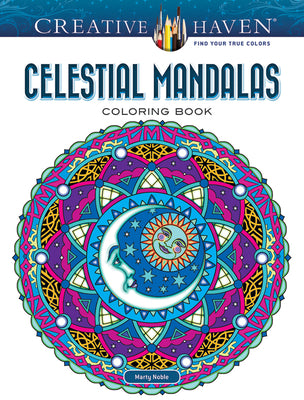 Cover Image for Creative Haven Celestial Mandalas Coloring Book -- Marty Noble, Paperback