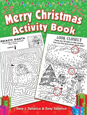Cover Image for Merry Christmas Activity Book -- Tony J. Tallarico, Paperback
