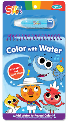 Cover Image for Super Simple Color with Water -- Super Simple & Dover Publications, Hardcover