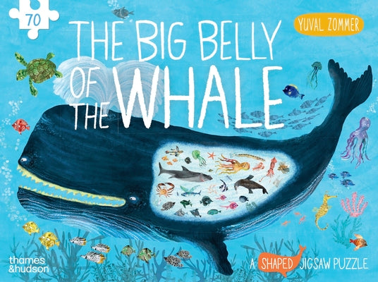 Cover Image for The Big Belly of the Whale: A Shaped Jigsaw Puzzle -- Yuval Zommer, Game