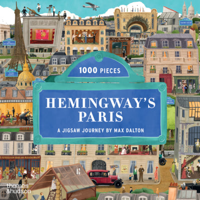 Cover Image for Hemingway's Paris: A 1000 Piece Jigsaw Journey -- Matthew Holman, Board Games