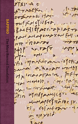 Cover Image for Sappho: The Mary Barnard Translation (Collector's Edition) -- Mary Barnard, Hardcover
