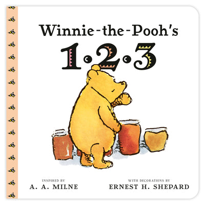 Cover Image for Winnie the Pooh's 1,2,3 -- A. A. Milne, Board Books