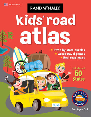 Cover Image for Rand McNally Kids' Road Atlas -- Rand McNally, Mass Market Paperback