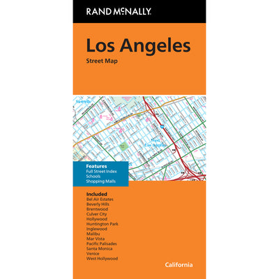 Cover Image for Rand McNally Folded Map: Los Angeles Street Map -- Rand McNally, Folded