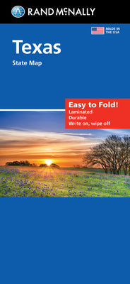 Cover Image for Rand McNally Easy to Fold: Texas State Laminated Map -- Rand McNally, Folded