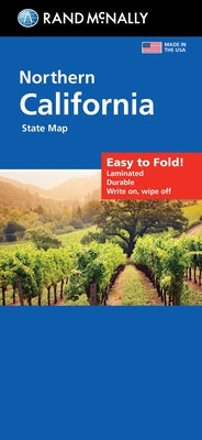 Cover Image for Rand McNally Easy to Fold: Northern California Laminated Map -- Rand McNally, Sheet Map, Folded