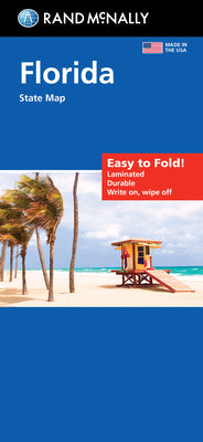 Cover Image for Rand McNally Easy to Fold: Florida State Laminated Map -- Rand McNally, Folded