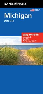 Cover Image for Rand McNally Easy to Fold: Michigan State Map -- Rand McNally, Folded