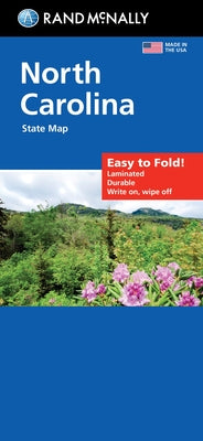 Cover Image for Rand McNally Easy to Fold: North Carolina Laminated Map -- Rand McNally, Folded