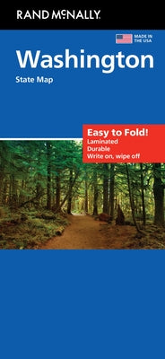 Cover Image for Rand McNally Easy to Fold: Washington State Laminated Map -- Rand McNally, Folded