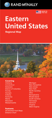 Cover Image for Rand McNally Folded Map: Eastern United States -- Rand McNally, Folded