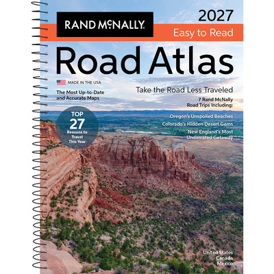 Cover Image for Rand McNally 2027 Easy to Read Midsize Road Atlas -- Rand McNally, Other