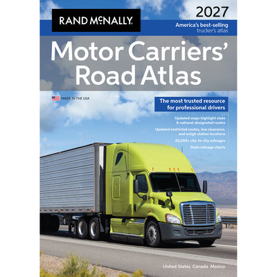 Cover Image for Rand McNally 2027 Motor Carriers Road Atlas -- Rand McNally, Other