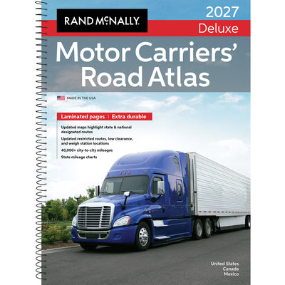 Cover Image for Rand McNally 2027 Deluxe Motor Carriers Road Atlas -- Rand McNally, Other