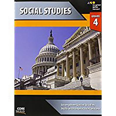 Cover Image for Core Skills Social Studies Workbook Grade 4 -- Houghton Mifflin Harcourt, Paperback