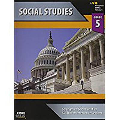 Cover Image for Core Skills Social Studies Workbook Grade 5 -- Houghton Mifflin Harcourt, Paperback