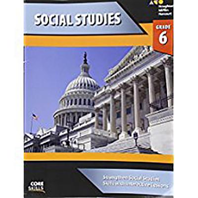 Cover Image for Core Skills Social Studies Workbook Grade 6 -- Houghton Mifflin Harcourt, Paperback