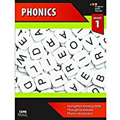 Cover Image for Core Skills Phonics Workbook Grade 1 -- Houghton Mifflin Harcourt, Paperback