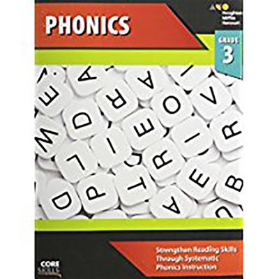 Cover Image for Core Skills Phonics Workbook Grade 3 -- Houghton Mifflin Harcourt, Paperback