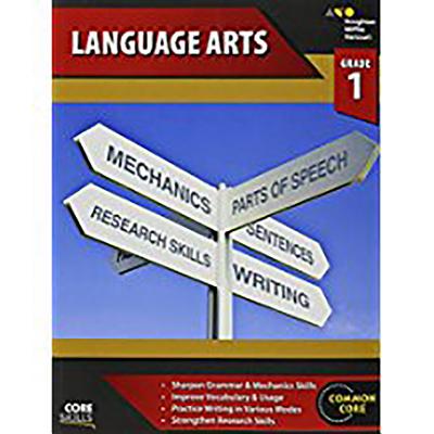 Cover Image for Core Skills Language Arts Workbook Grade 1 -- Houghton Mifflin Harcourt, Paperback