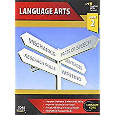 Cover Image for Core Skills Language Arts Workbook Grade 2 -- Houghton Mifflin Harcourt, Paperback